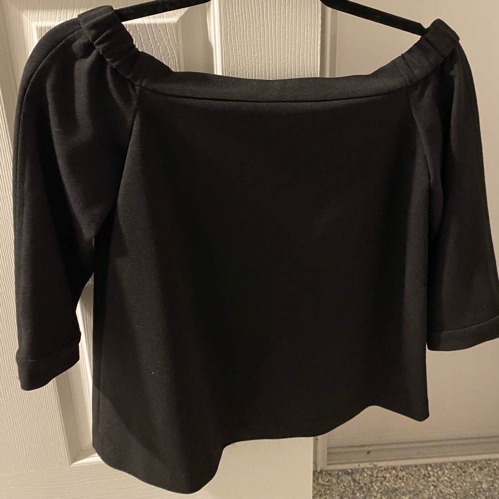 Tibi off the shoulder crepe top. Size 0